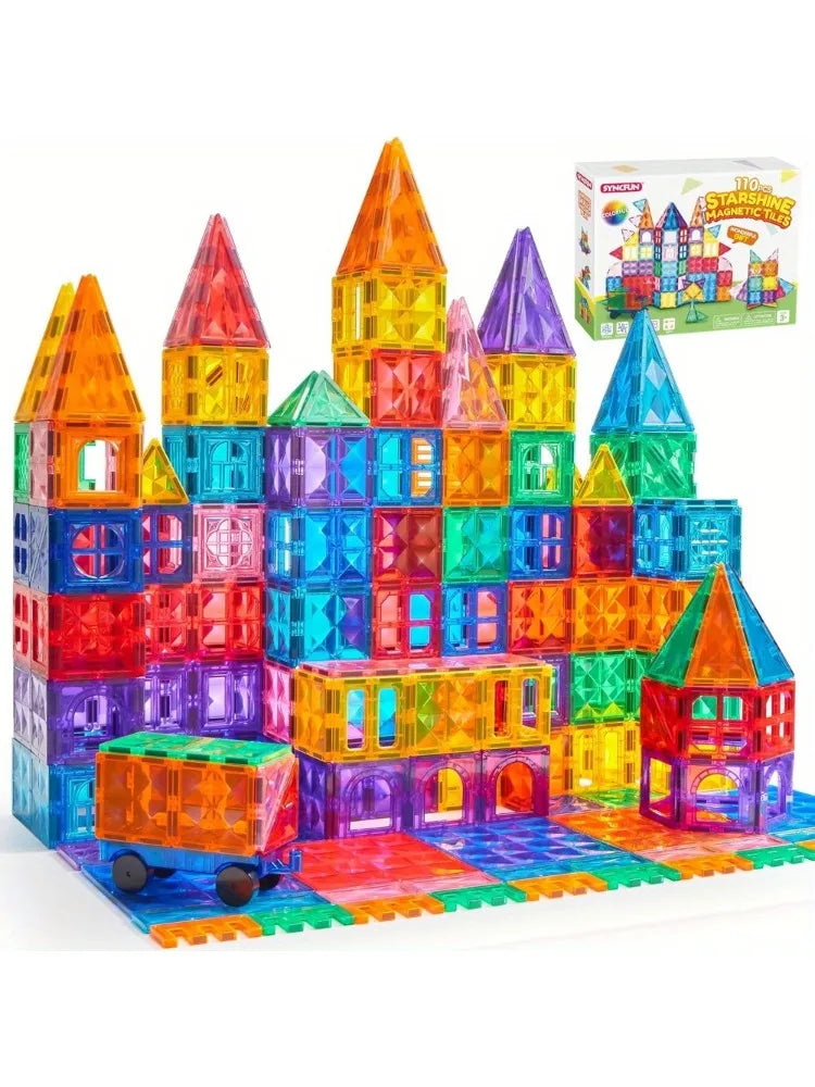 MagnaBuild 3D Magnetic Tiles Set