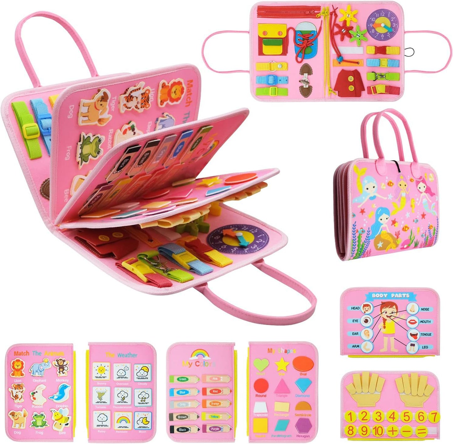 Mini Mind Play- Montessori Busy Board