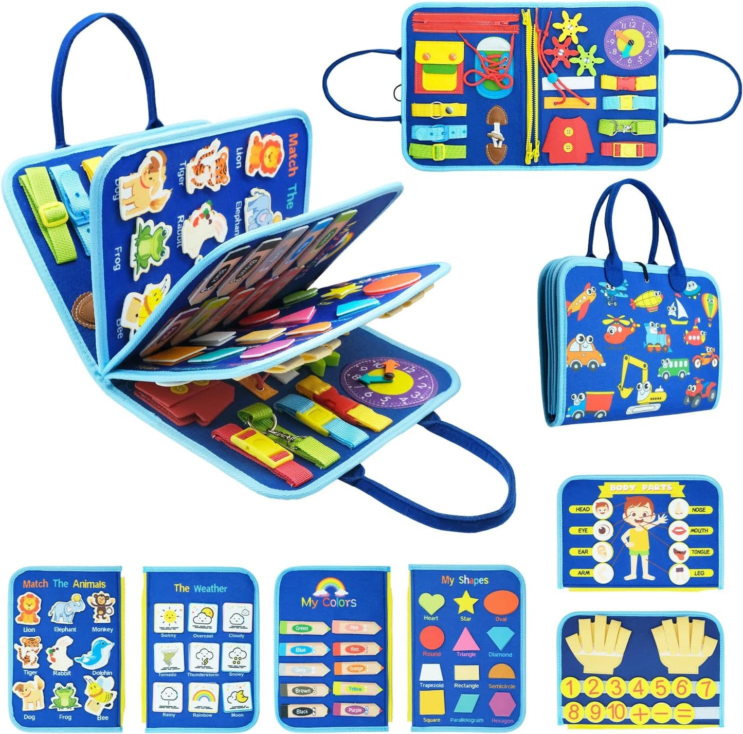 Mini Mind Play- Montessori Busy Board