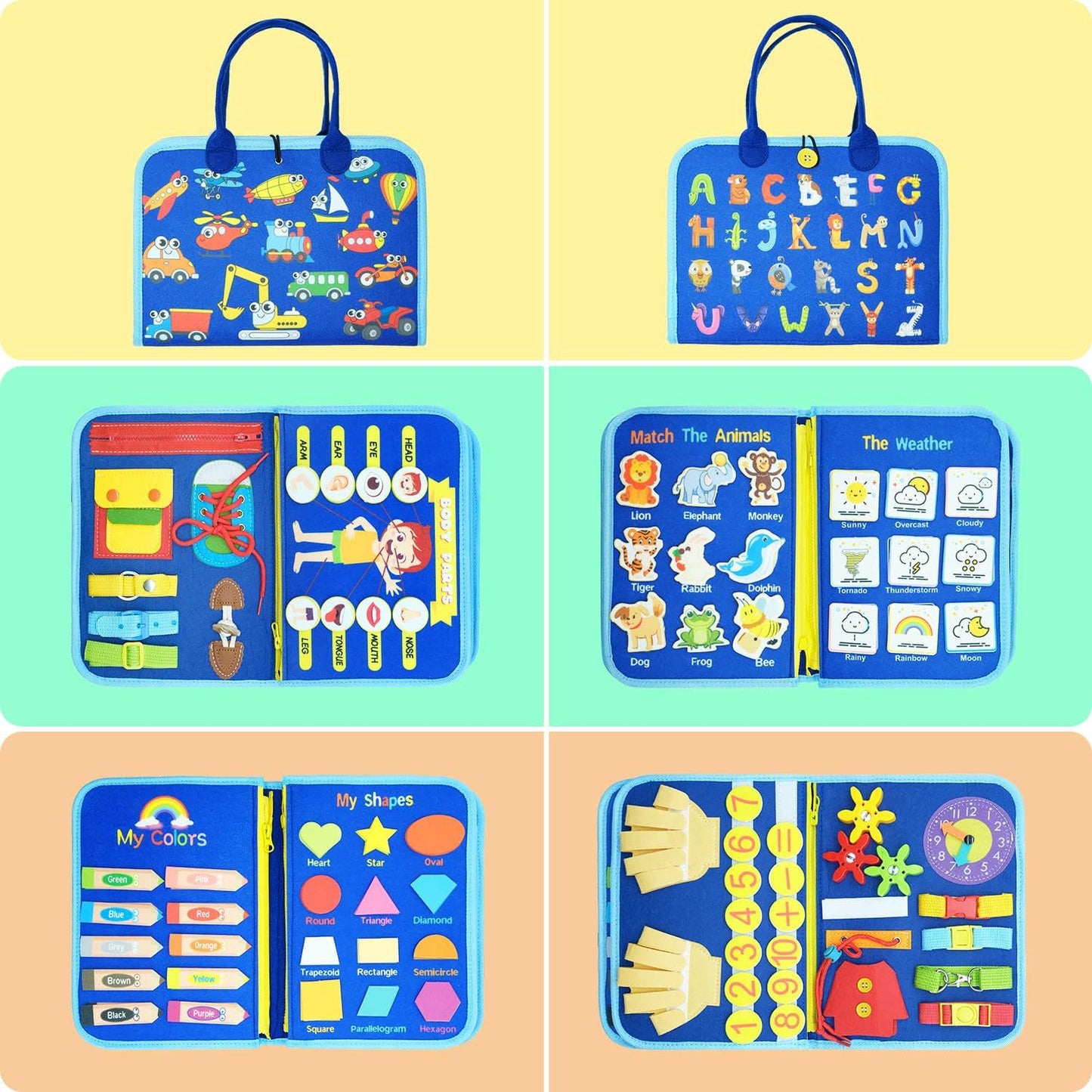 Mini Mind Play- Montessori Busy Board