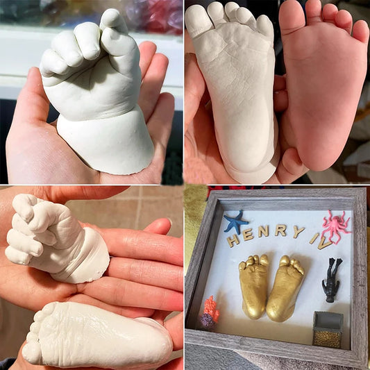 Baby Footprint & Hand Casting Kit