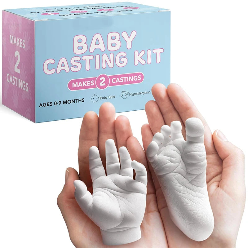 Baby Footprint & Hand Casting Kit