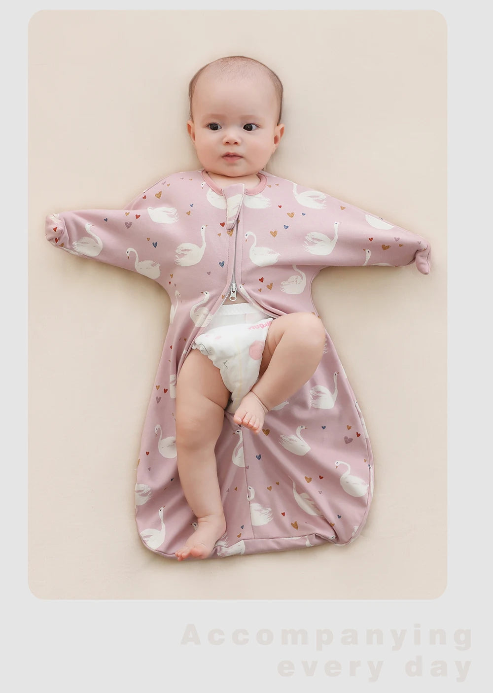 Newborn Raised Hand Anti-shock Cotton