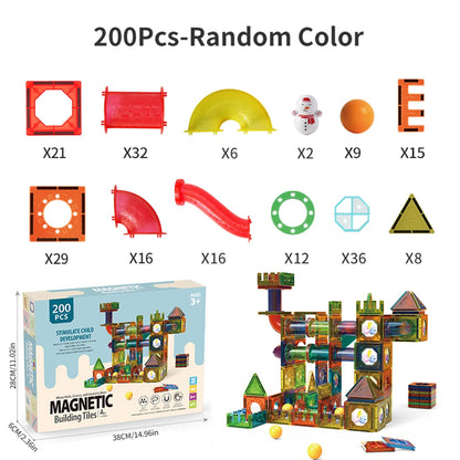 3D Magnetic Tiles Building Blocks