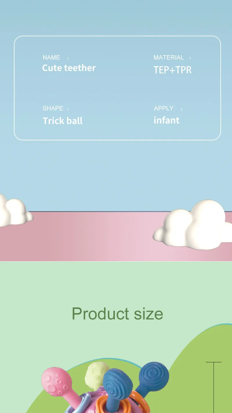 Silicone Teether Baby Toy
