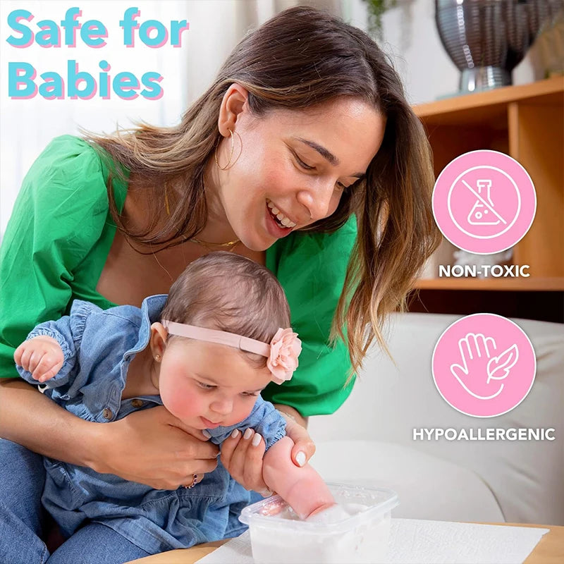 Baby Footprint & Hand Casting Kit