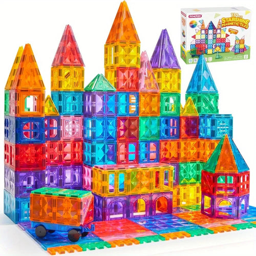 MagnaBuild 3D Magnetic Tiles Set