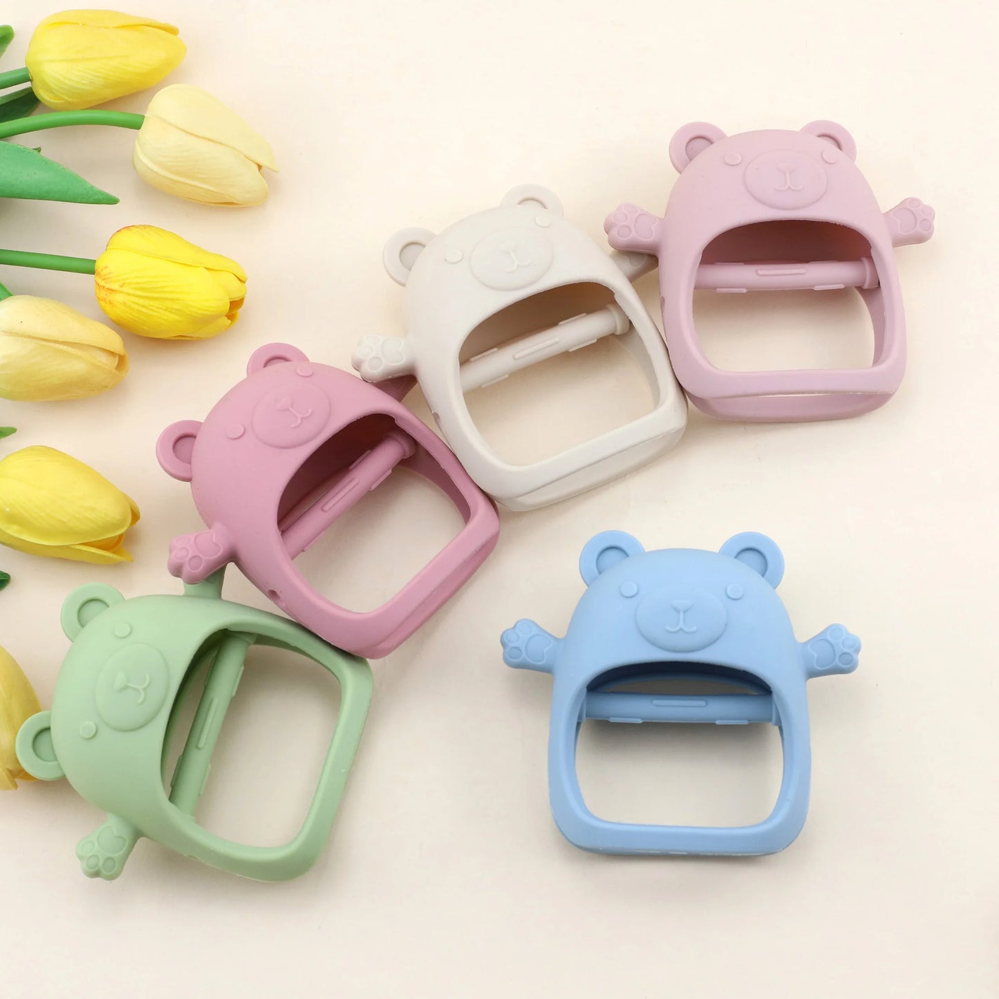 Baby Teddy Silicone Teether