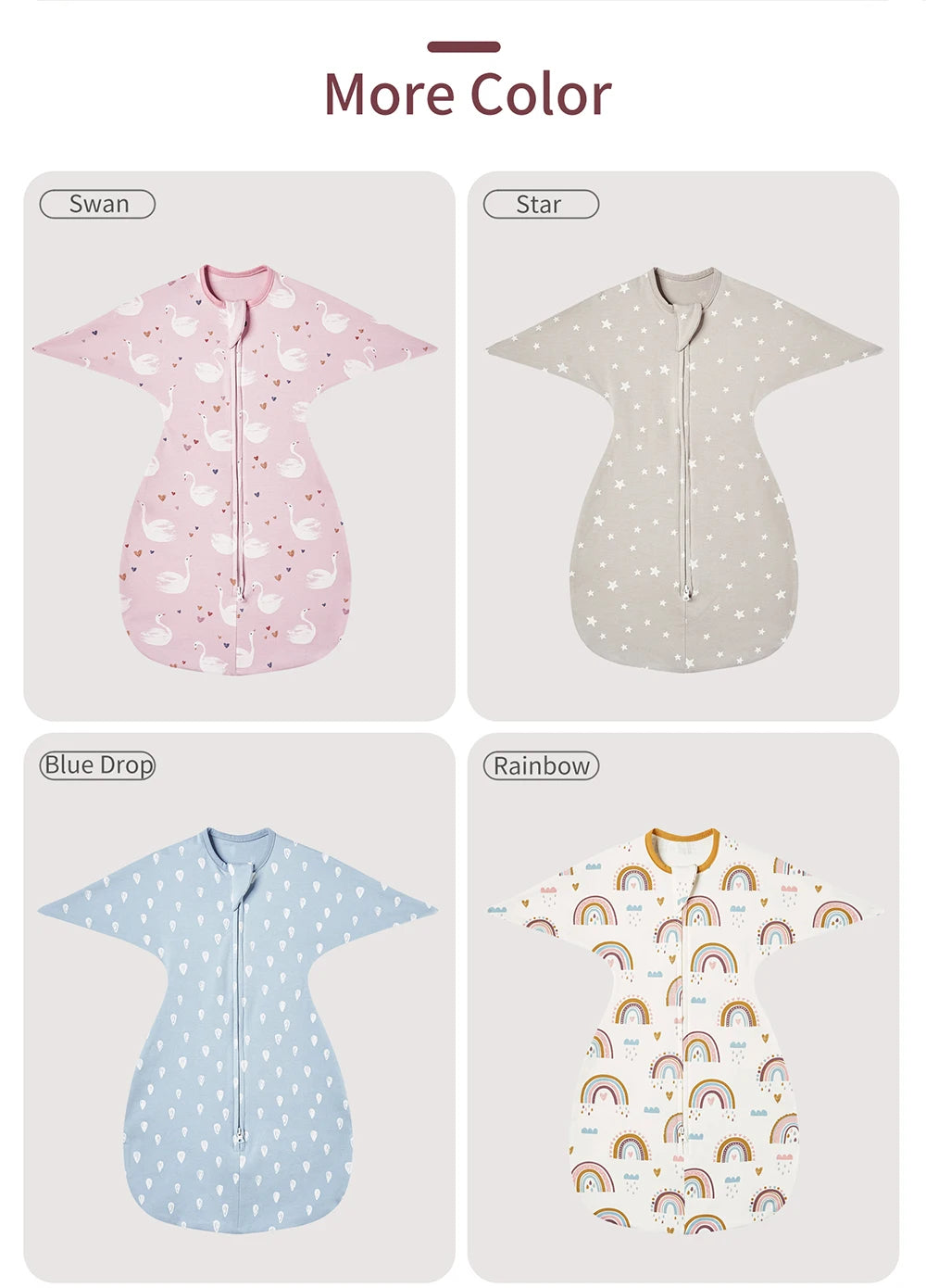 Newborn Raised Hand Anti-shock Cotton