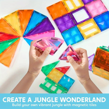 MagnaBuild 3D Magnetic Tiles Set