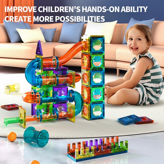 3D Magnetic Tiles Building Blocks