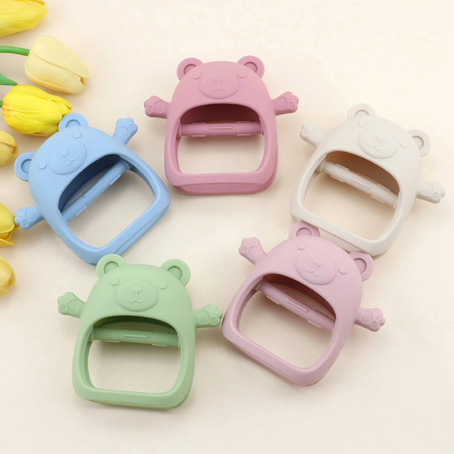 Baby Teddy Silicone Teether