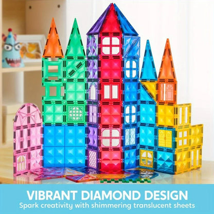 MagnaBuild 3D Magnetic Tiles Set