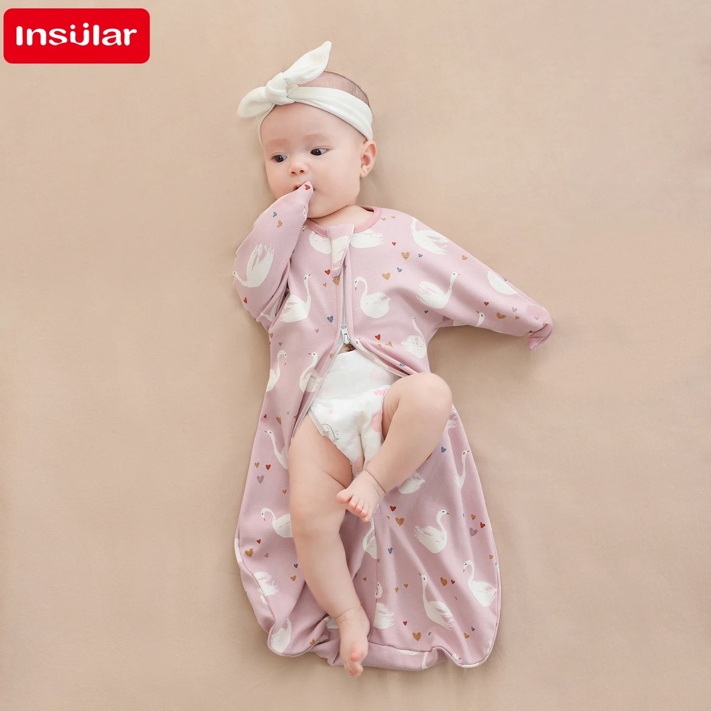 Newborn Raised Hand Anti-shock Cotton