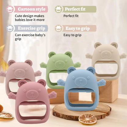 Baby Teddy Silicone Teether