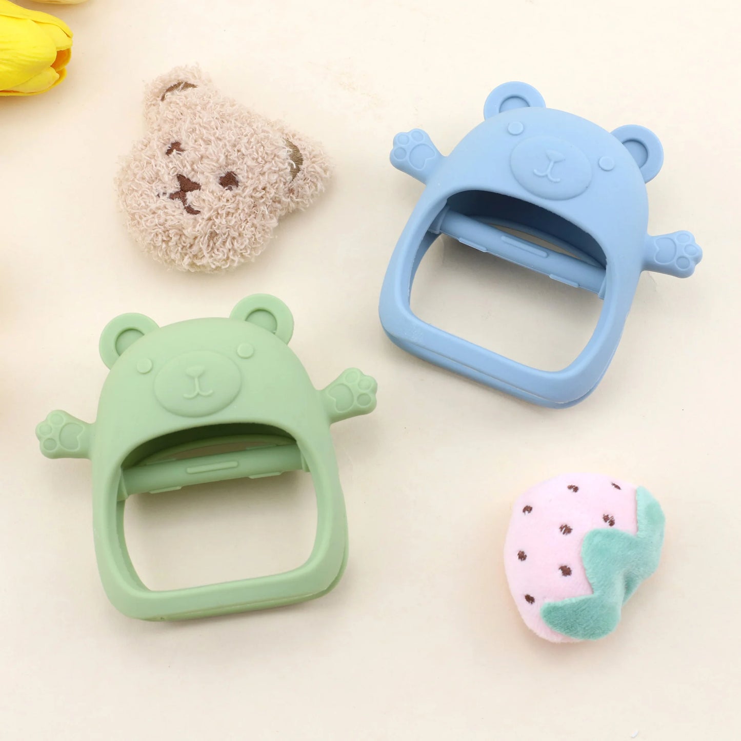 Baby Teddy Silicone Teether