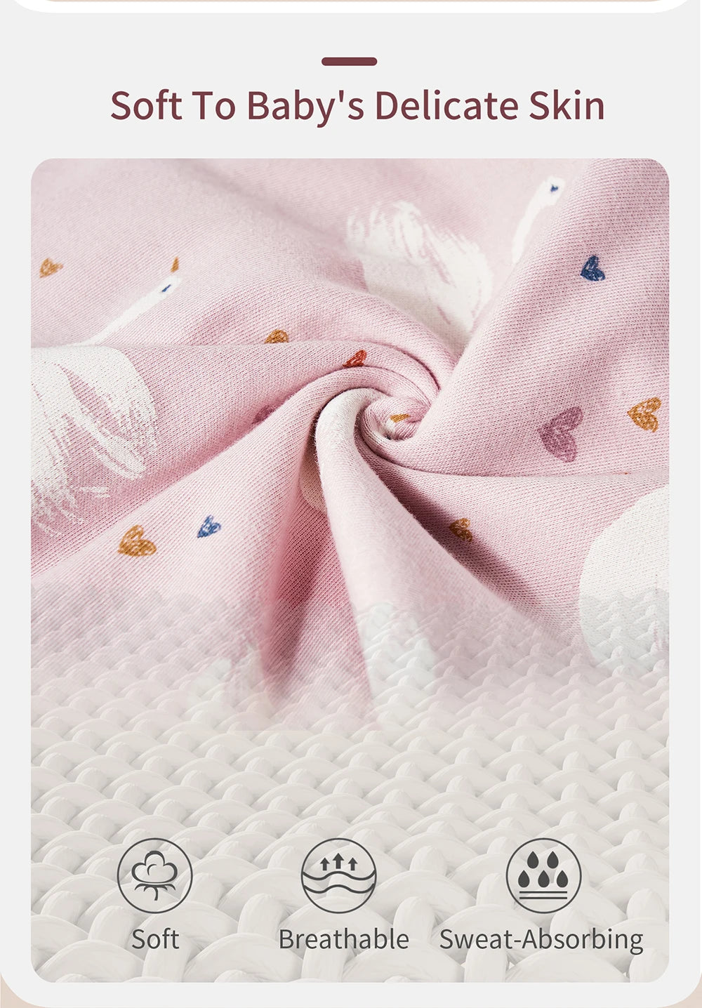 Newborn Raised Hand Anti-shock Cotton