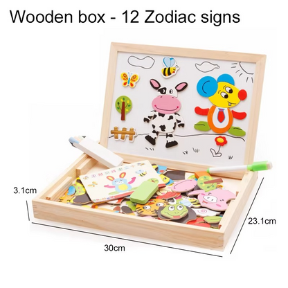 Animal Explorer Wooden Learning Board
