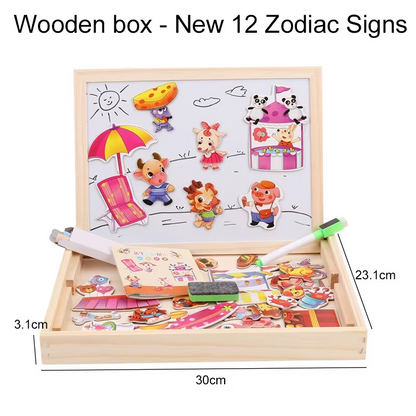 Animal Explorer Wooden Learning Board