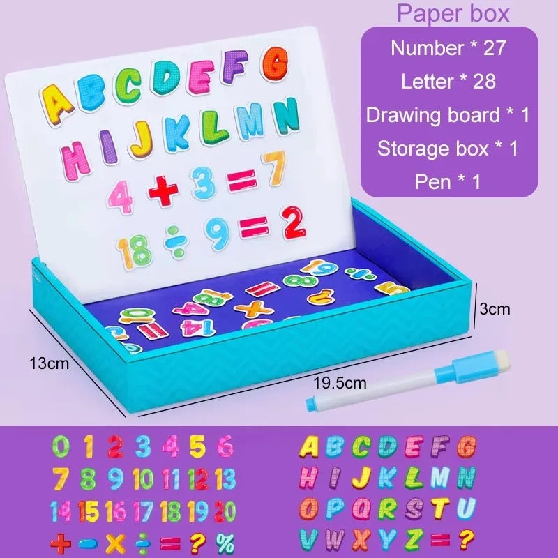 Magnetic Puzzle Toy- Montessori Learning Game