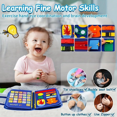 Mini Mind Play- Montessori Busy Board